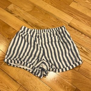 Girls Abercrombie Kids striped shorts size 13/14
